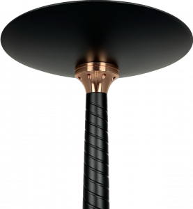 Naya Ναργιλές 1147 Μαύρος-Χρυσός 62cm
