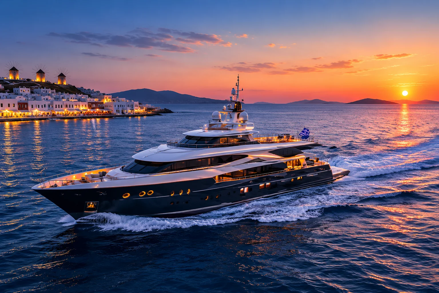 Athens to Mykonos VIP